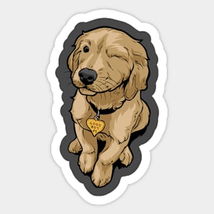 Good Boy Sticker